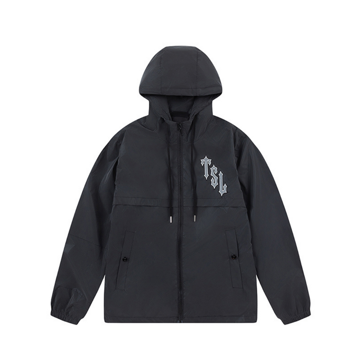 Trapstar London Shooters Reflektierende Schwarze Windjacke – Stylisch & Wetterfest