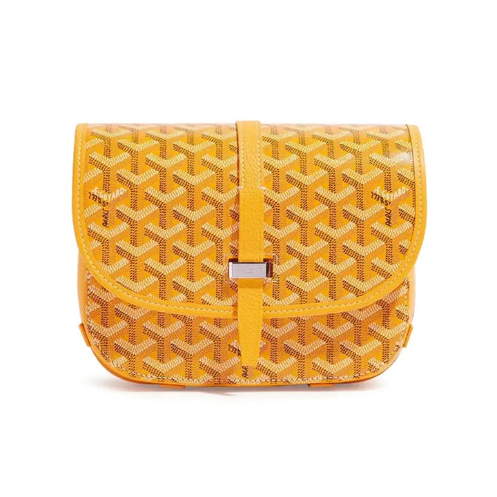 Luxuriöse Goyard Monogramm Tasche Gelb – Zeitlose Eleganz für Anspruchsvolle Damen