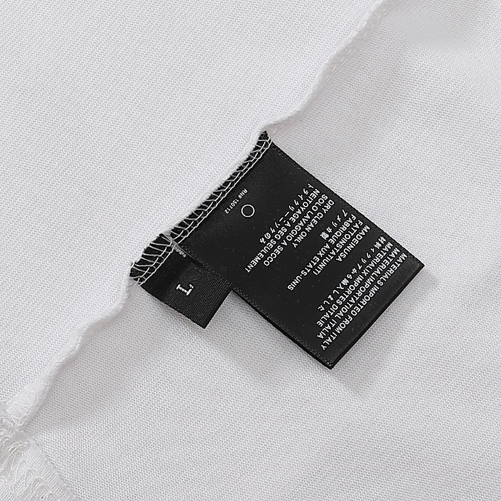 Amiri Paint Drip AM Weißes T-Shirt – Künstlerisches Design für Streetwear-Liebhaber