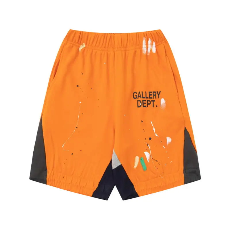 Gallery Dept. Handgefertigte Deconstructed Streetwear Shorts – Exklusiver Künstlerischer Stil
