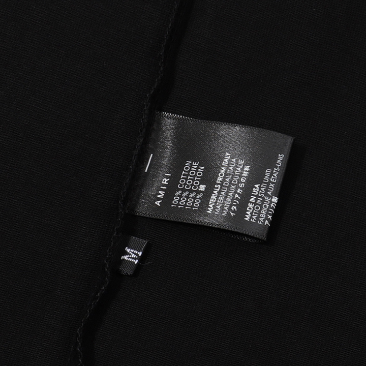 Amiri M.A Logo Bar T-Shirt – Luxuriöses Designer Baumwollshirt für Herren