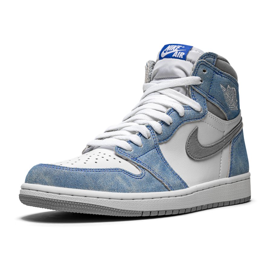 Legendärer Air Jordan 1 Retro High OG Hyper Royal Leder Sneaker für Herren