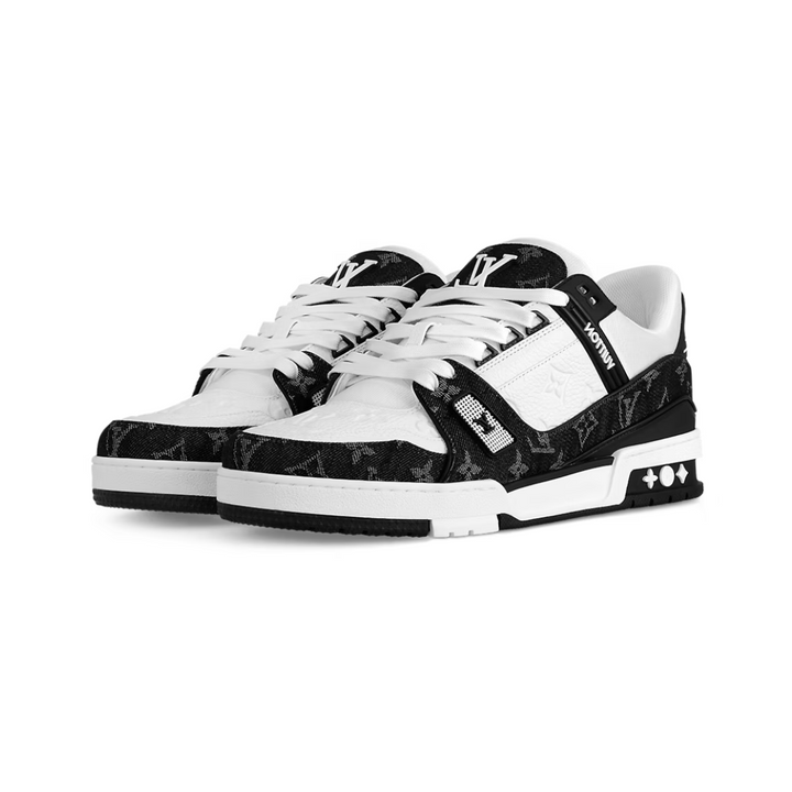 Luxuriöse Louis Vuitton Trainer Sneaker Schwarz für Herren – Stilvoll & Komfortabel