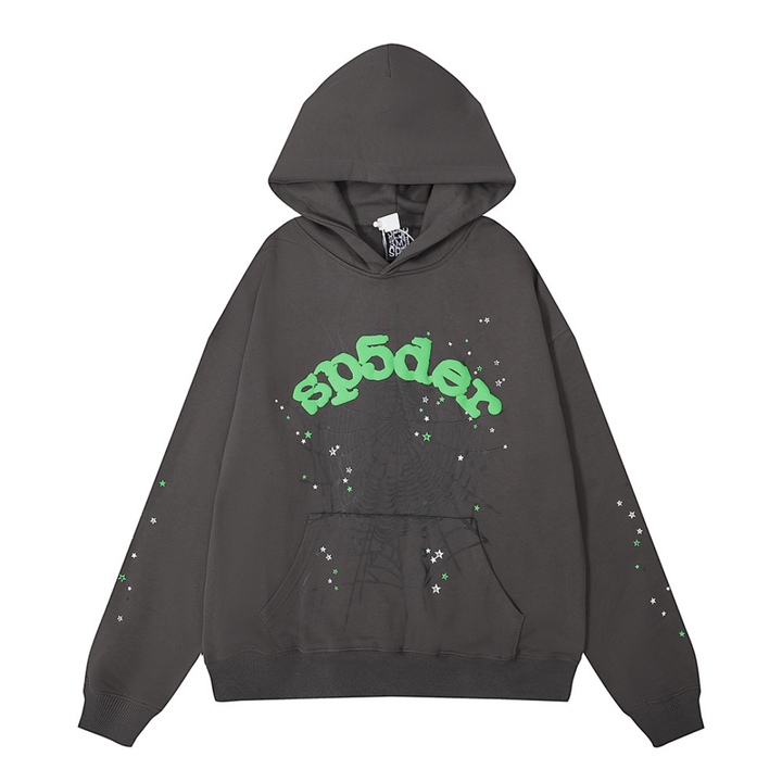 SP5DER Gemütlicher Trainingsanzug: Stylischer Hoodie & Komfortable Hose Streetwear Look