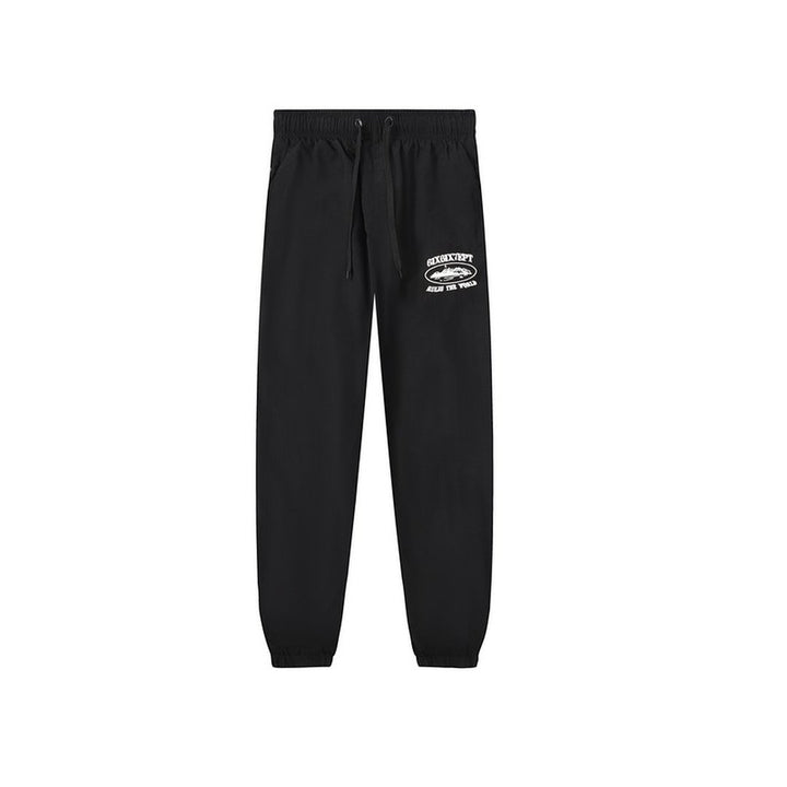 Corteiz Schwarzer Streetwear Trainingsanzug – Bequemer & Stilvoller Freizeit-Look