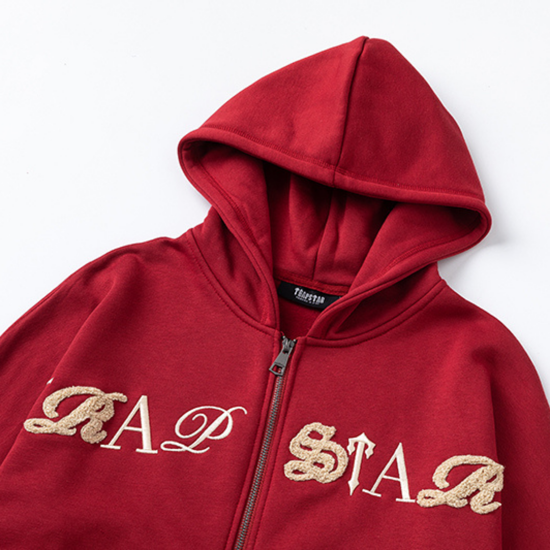 Trapstar Irongate Roter Secret Herren Trainingsanzug – Stilvoll & Bequem