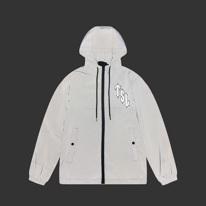Trapstar London Shooters Reflektierende Schwarze Windjacke – Stylisch & Wetterfest