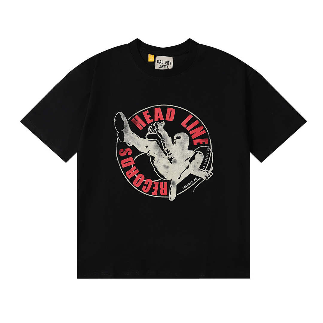 Gallery Dept. Handbemaltes Oversized T-Shirt – Einzigartiger Streetwear Stil für Unisex