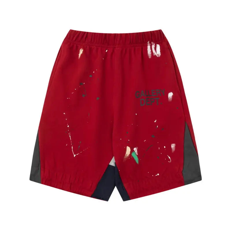 Gallery Dept. Designer Shorts: Handbemalt, Oversized, Streetwear-Kunst für Herren