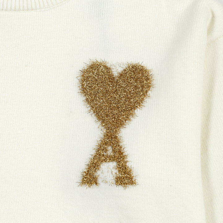 AMI Paris Unisex Wollpullover – Eleganter, Zeitloser Pariser Stil Sweater