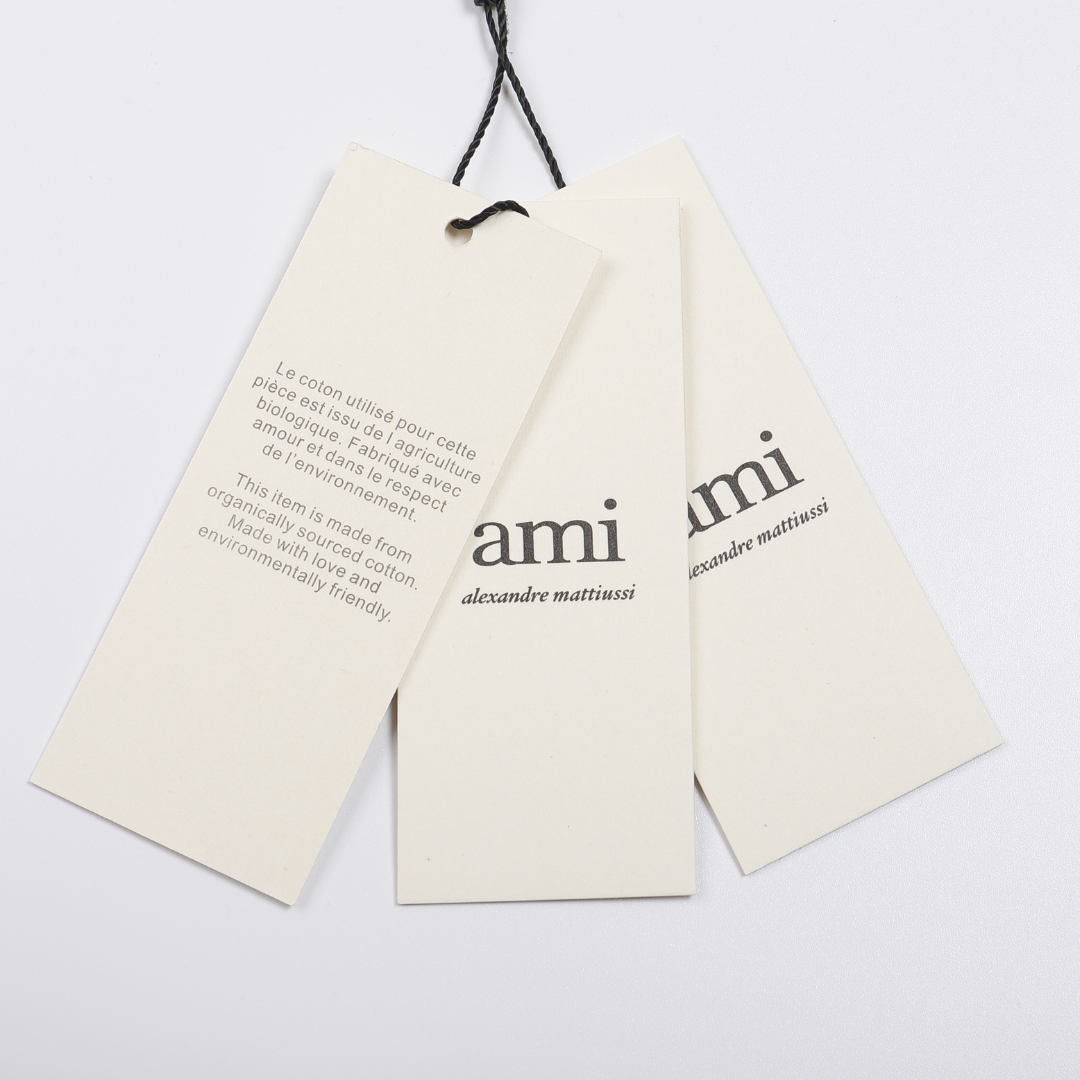 AMI Paris Herz Logo Baumwoll T-Shirt Herren – Klassisch, Bequem, Stilvoll