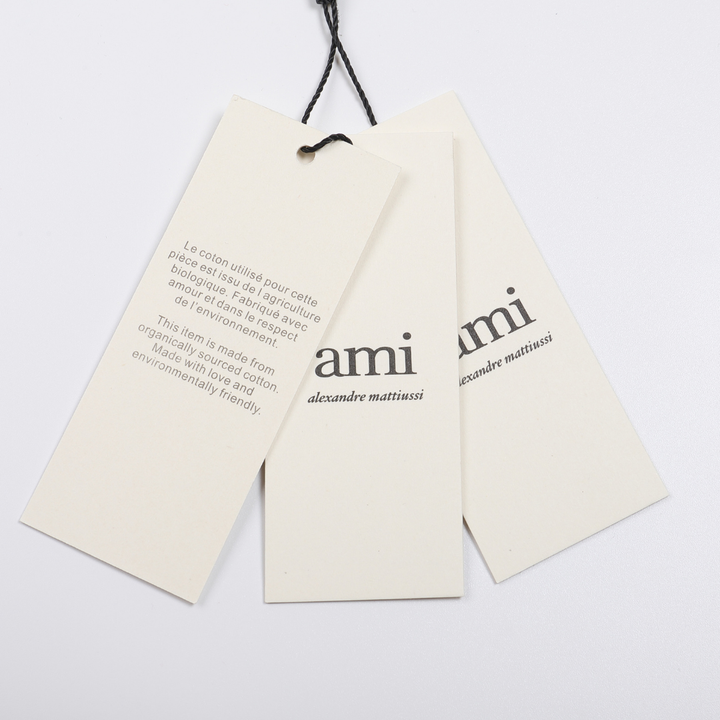 AMI Paris Herz Logo Baumwoll T-Shirt Herren – Klassisch, Bequem, Stilvoll