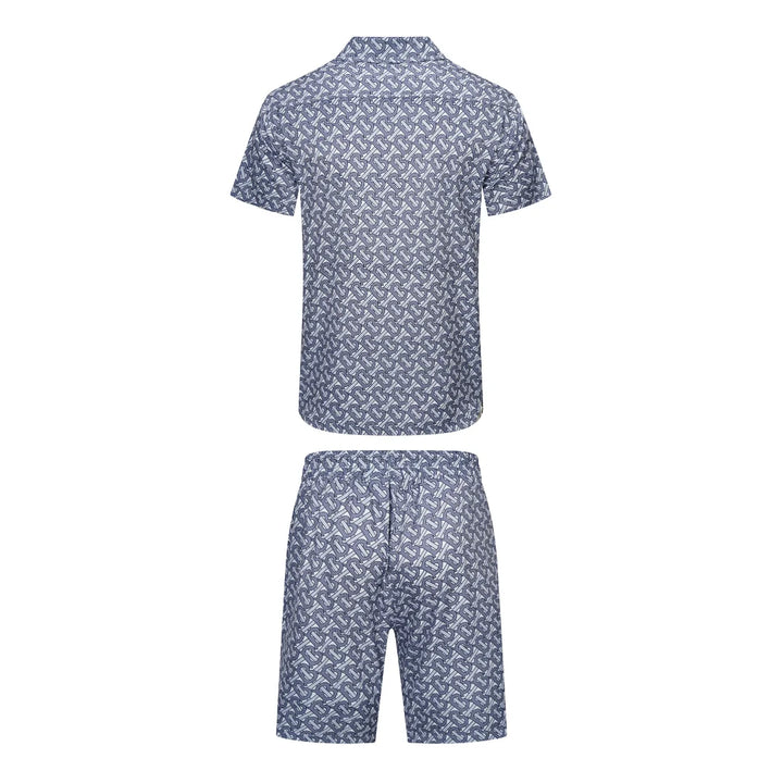 Luxuriöses Burberry Sommer Shorts Set – Bequem, Stilvoll und Atmungsaktiv Designer Freizeitkleidung