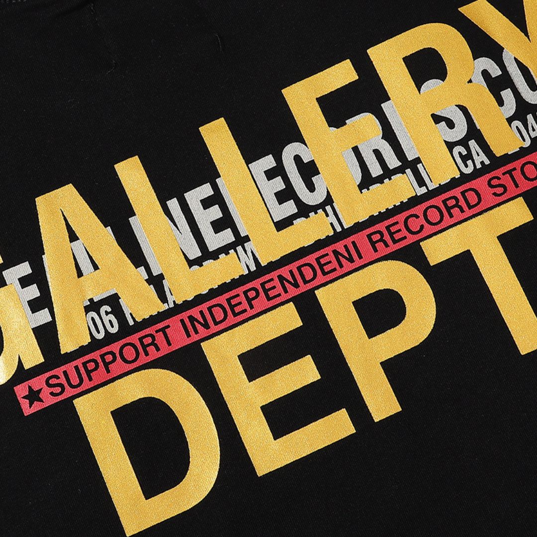 Gallery Dept. Handbemaltes Oversized T-Shirt – Einzigartiger Streetwear Stil für Unisex