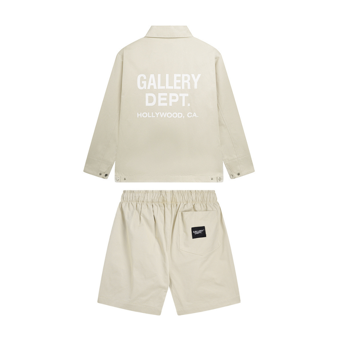 Gallery Dept. Luxuriöses Streetwear Shorts Set – Handgefertigt, Oversized, Einzigartig