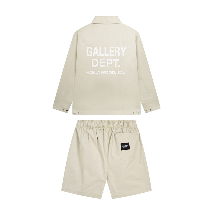 Gallery Dept. Luxuriöses Streetwear Shorts Set – Handgefertigt, Oversized, Einzigartig