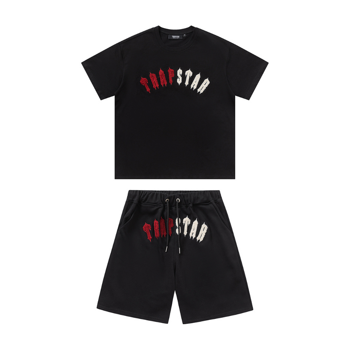 Trapstar Decoded Arch Shorts Set Herren Bequem Urban Freizeit Outfit