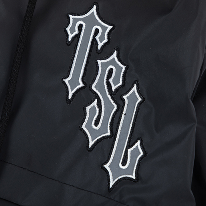 Trapstar London Shooters Reflektierende Schwarze Windjacke – Stylisch & Wetterfest
