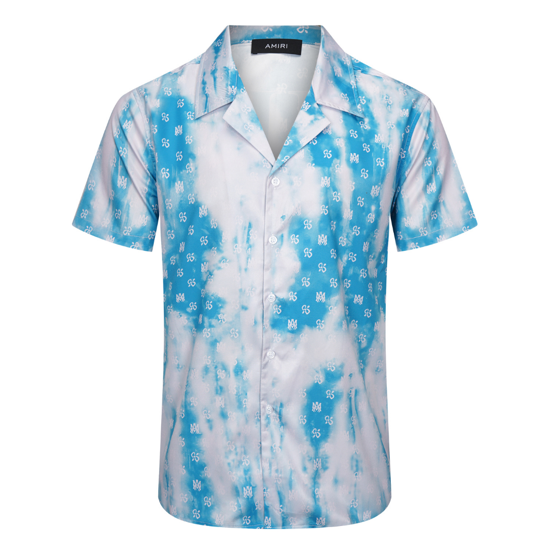 Amiri Monogramm Kurzarm-Set Herren: Luxuriöser Designer Sommer Zweiteiler für Stil & Komfort