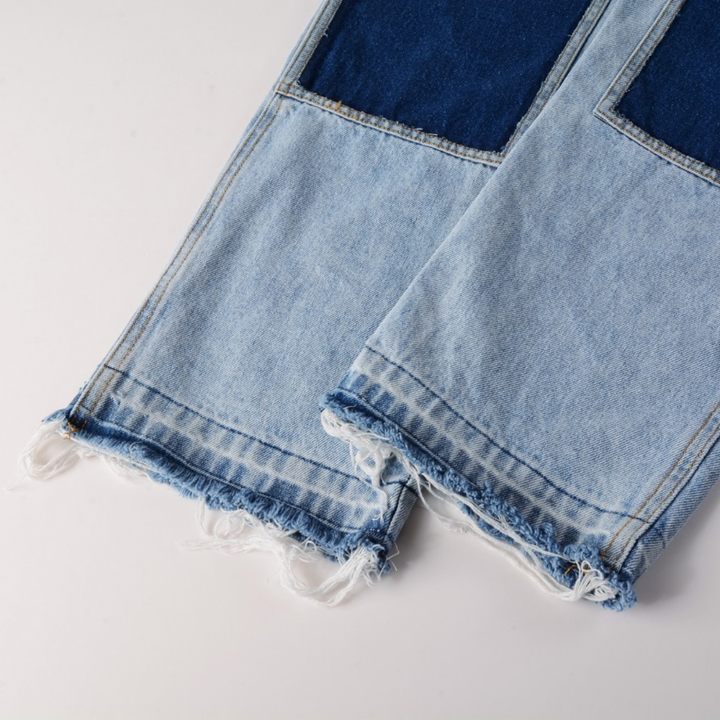 Amiri Blaue Patch Flared Jeans – Designer-Denim mit Schlag für Style-Liebhaber