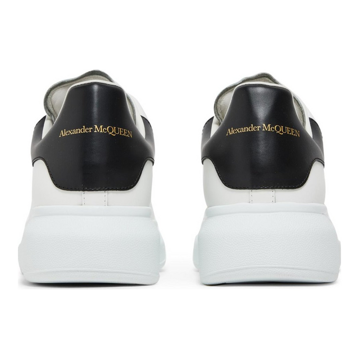 Alexander McQueen Weiß Schwarz Luxus Ledersneaker – Eleganz trifft Streetwear