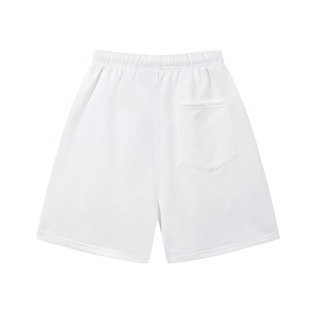 Essentials Fear of God Weiße Shorts: Bequemer Minimalistischer Streetwear-Stil für Sommer
