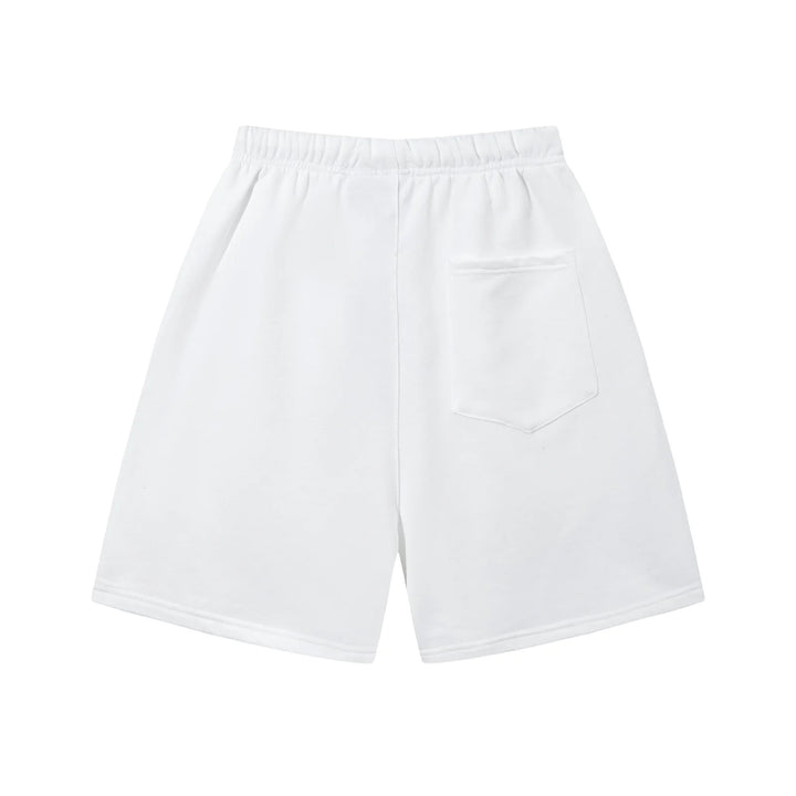 Essentials Fear of God Weiße Shorts: Bequemer Minimalistischer Streetwear-Stil für Sommer