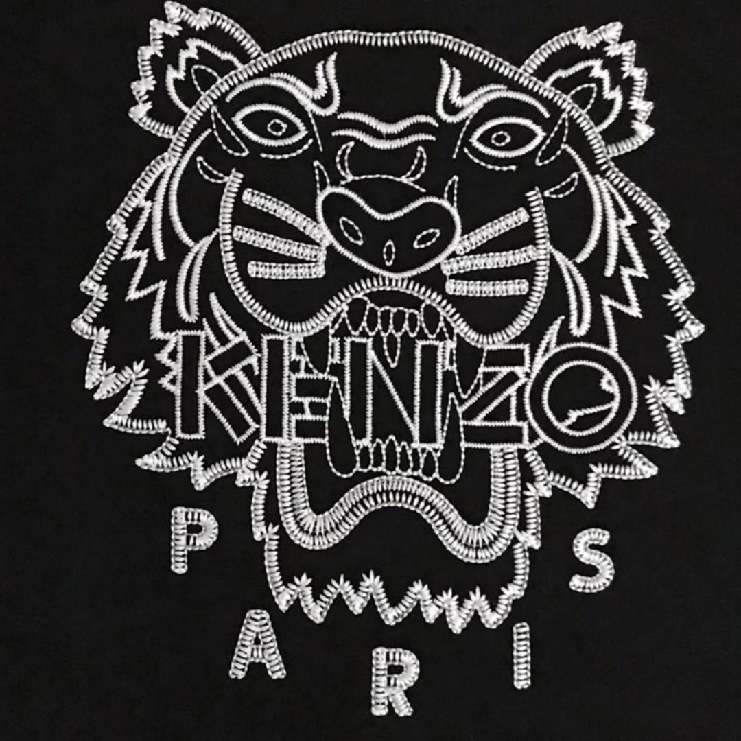 Kenzo Tiger Hoodie: Luxuriöser Unisex Kapuzenpullover mit Ikonischem Tiger-Print