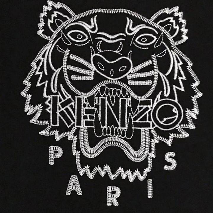 Kenzo Tiger Hoodie: Luxuriöser Unisex Kapuzenpullover mit Ikonischem Tiger-Print