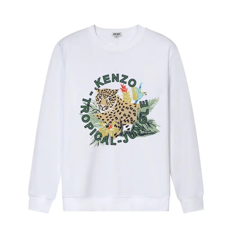 Kenzo Luxus Designer Hoodie: Komfortabler Kapuzenpullover mit Japanisch-Französischem Stil