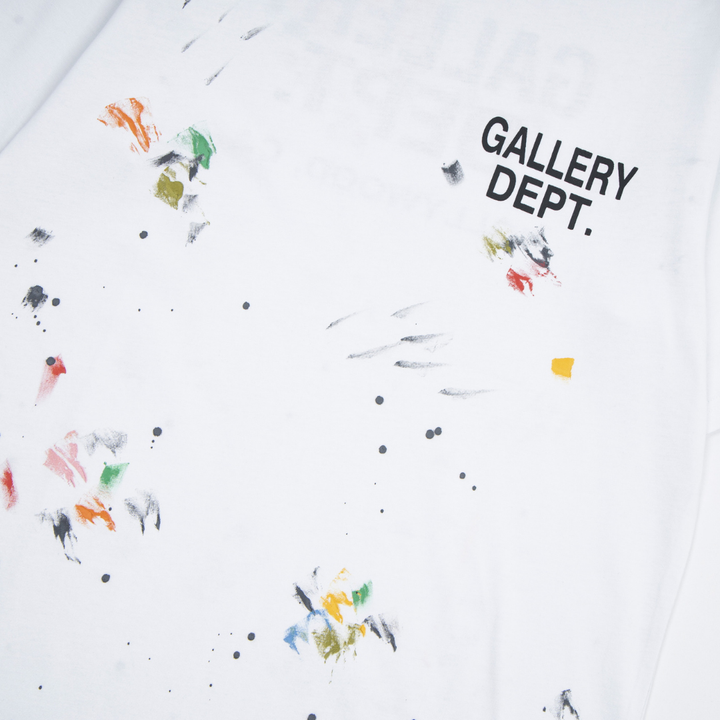 Exklusives Gallery Dept. Streetwear T-Shirt: Lässig, Künstlerisch, Deconstructed Design für Herren
