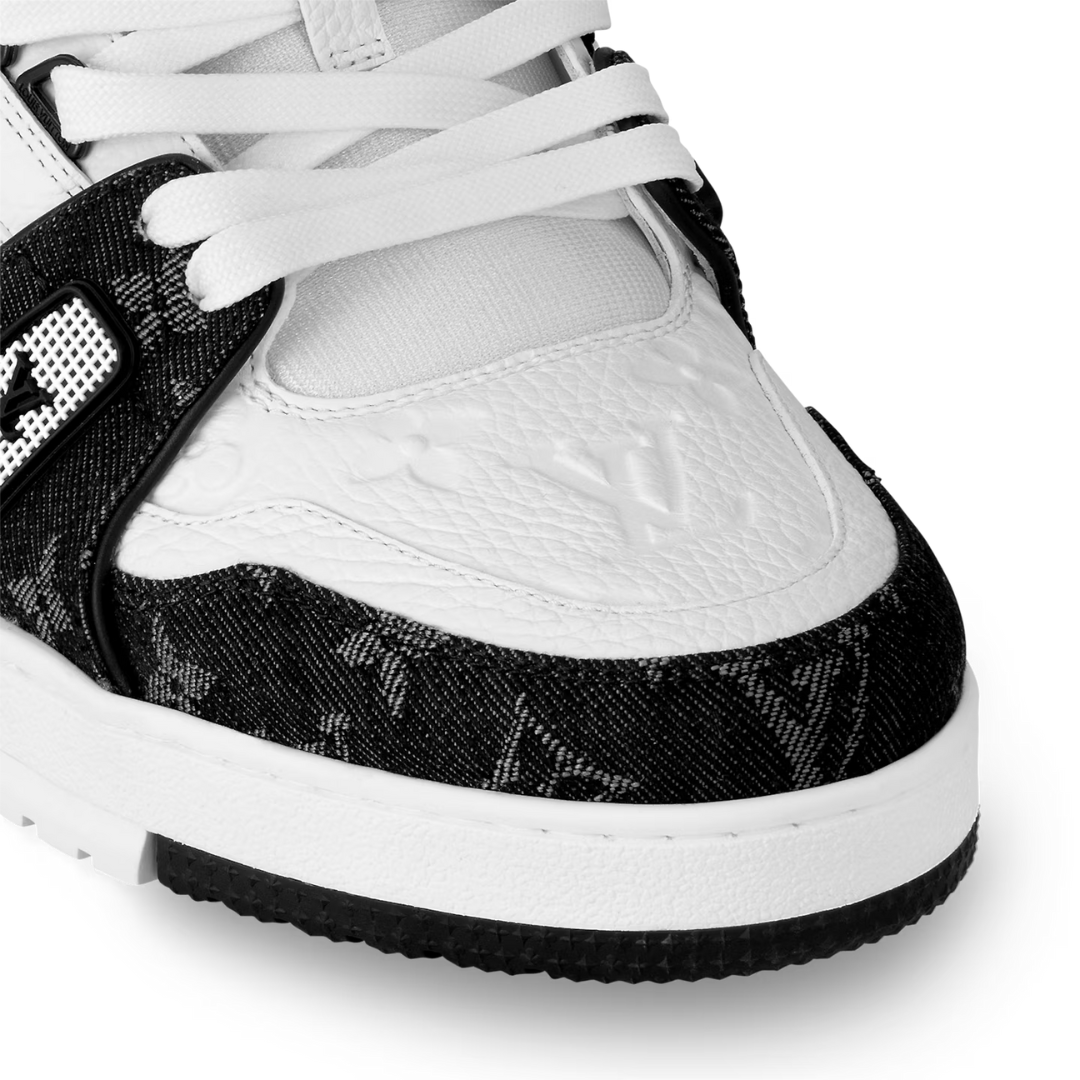 Luxuriöse Louis Vuitton Trainer Sneaker Schwarz für Herren – Stilvoll & Komfortabel