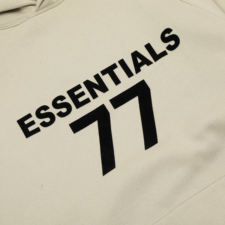 Essentials '77' Unisex-Kapuzenpullover – Bequem, Oversized, Streetwear-Logo-Stil