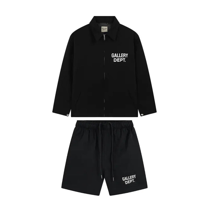 Gallery Dept. Designer Streetwear Kurz-Set – Lässiger Stil, Handbemalt, Einzigartig