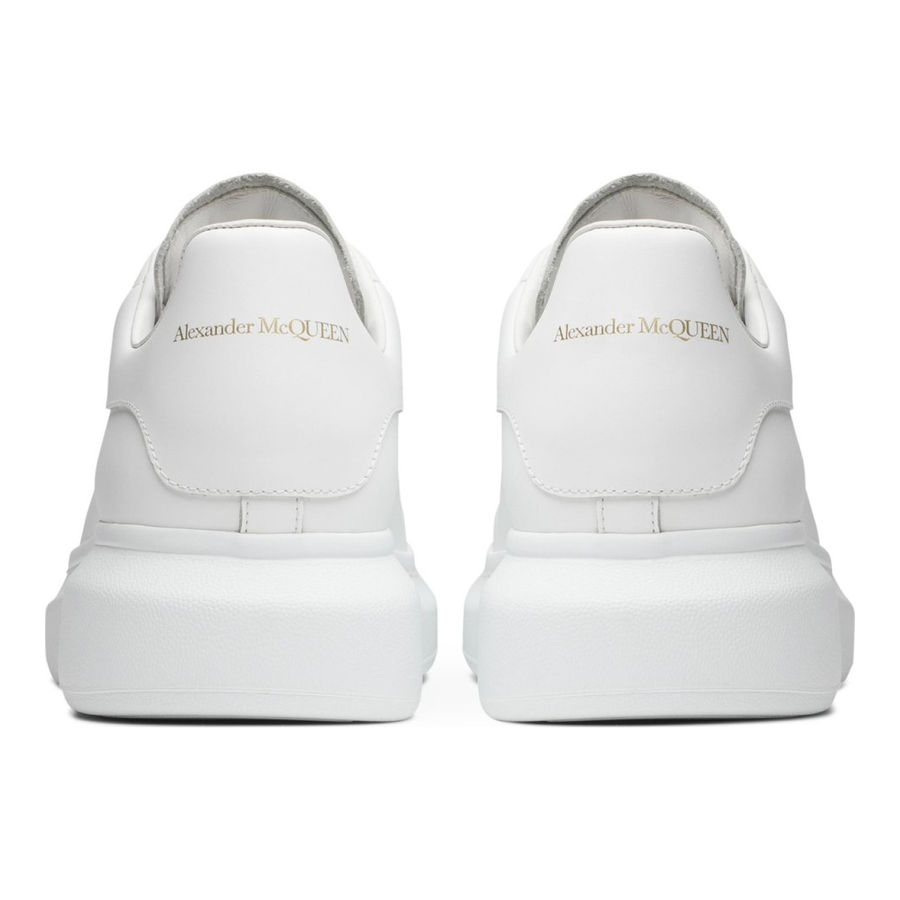 Alexander McQueen Weiße Luxus-Sneaker Damen: Stilvolle Oversized Plateausohle Design