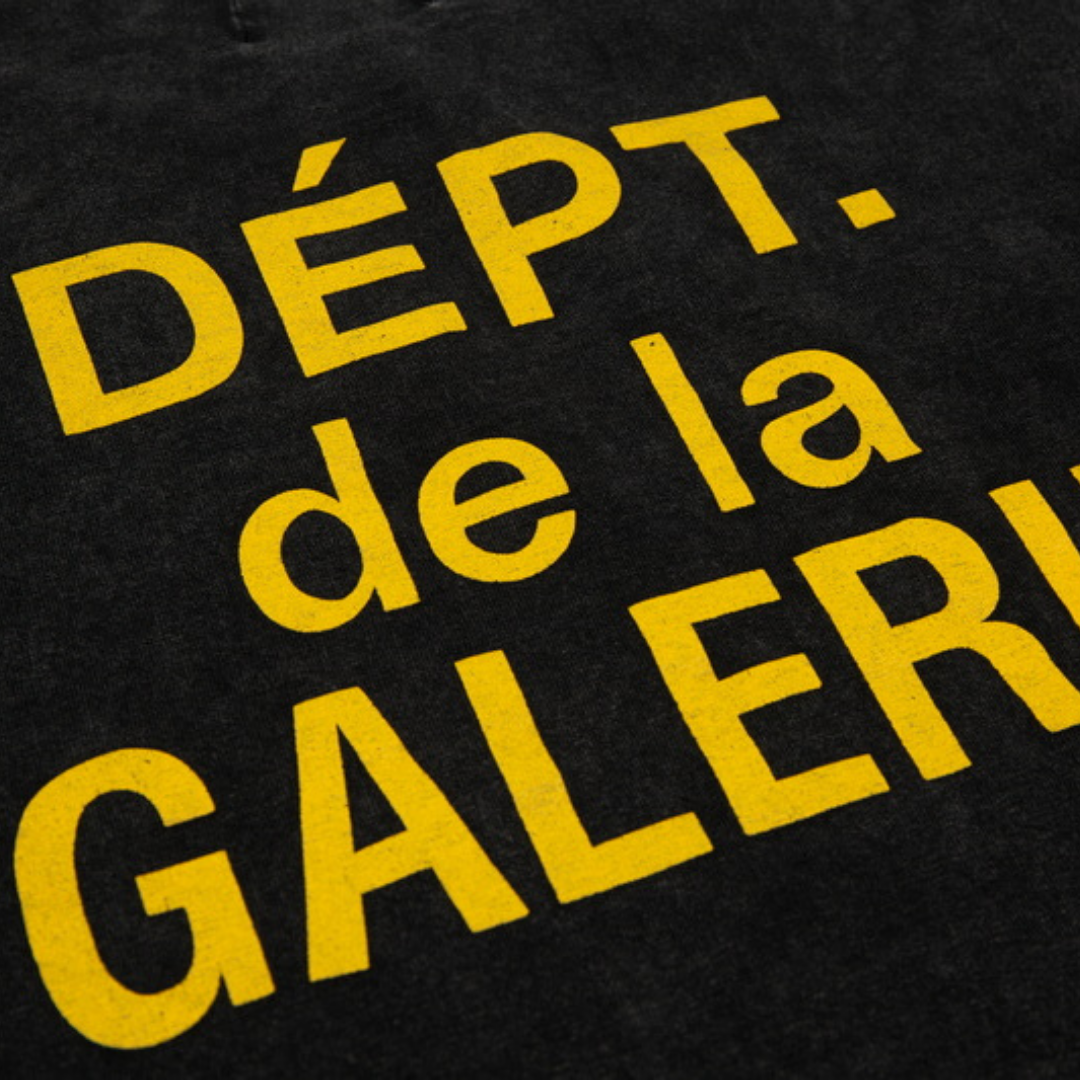 Exklusives Gallery Dept. Künstler T-Shirt – Handgemacht, Oversized, Einzigartiger Streetwear-Look