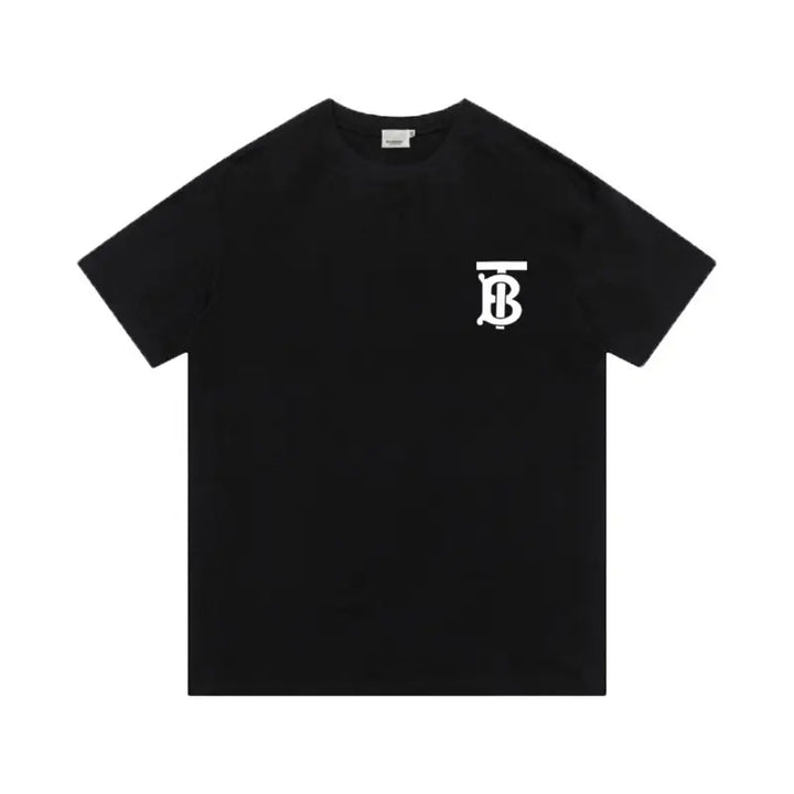 Exklusives Burberry T-Shirt Herren Baumwolle Klassisches Logo Design Kurzarm Luxus Top