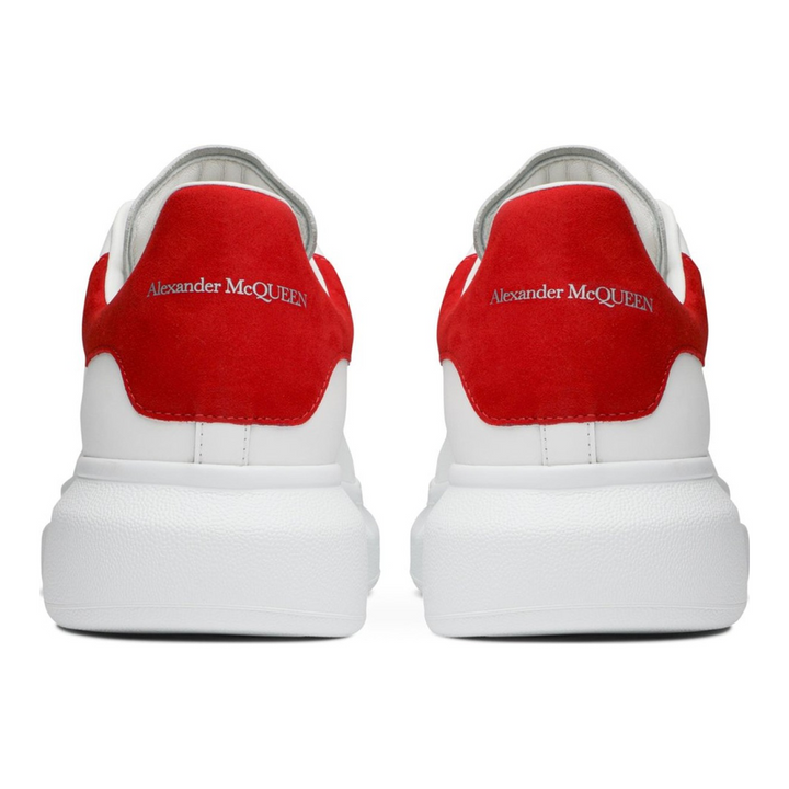 Alexander McQueen Luxuriöse Schwarz-Weiß-Rot Designer-Sneaker – Einzigartiger Stil