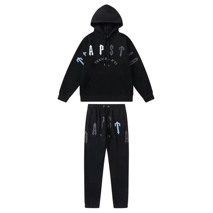 Trapstar Decoded Arch 2.0 Ice Black Jogginganzug – Stylisch, Bequem, Urban