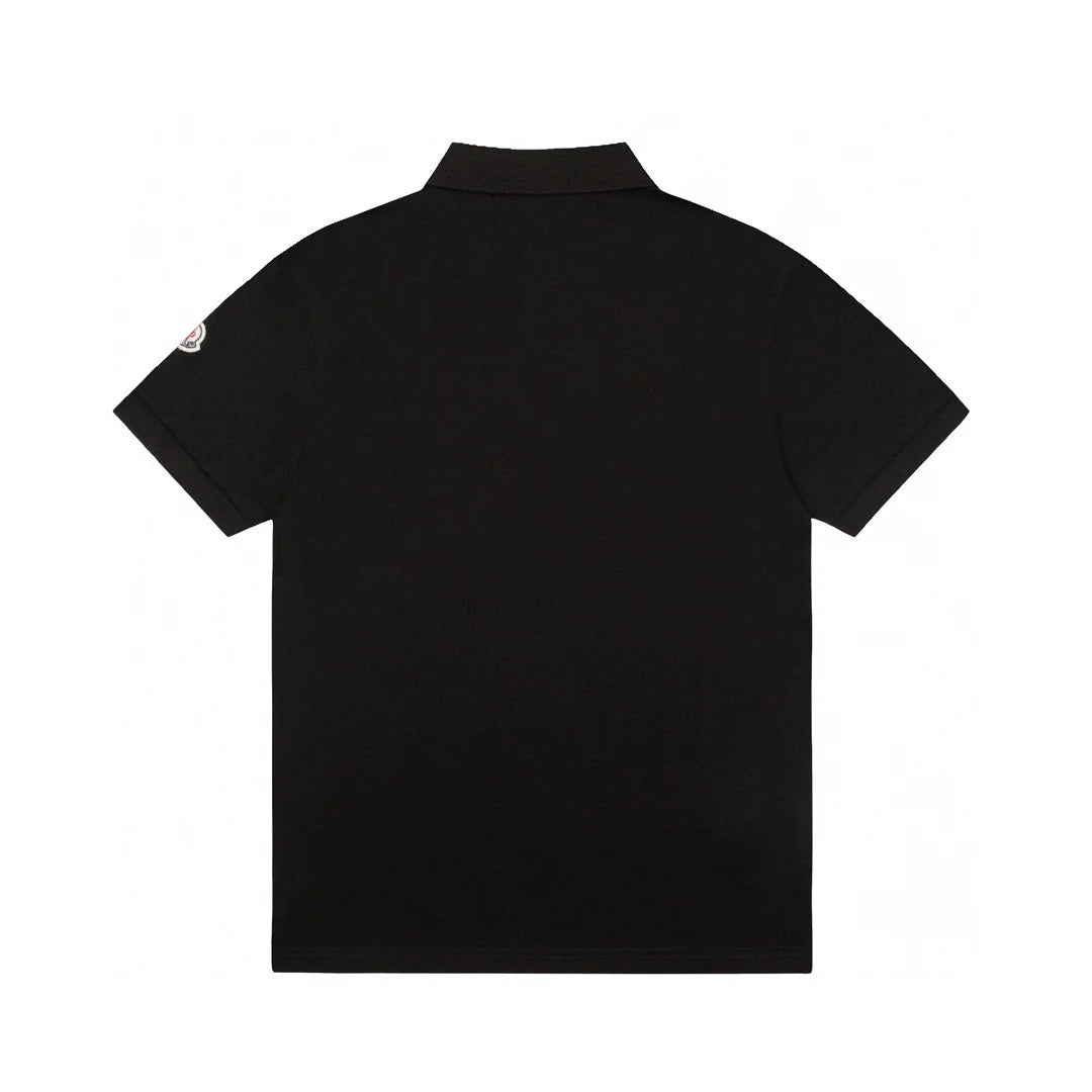 Moncler Luxus Polohemd für Herren mit ikonischem Logo, atmungsaktiv & bequem