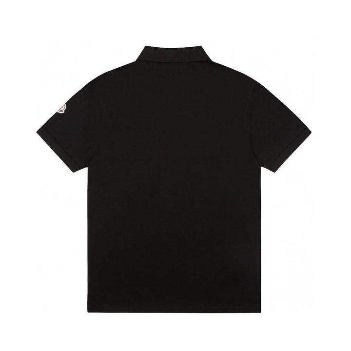 Moncler Luxus Polohemd für Herren mit ikonischem Logo, atmungsaktiv & bequem