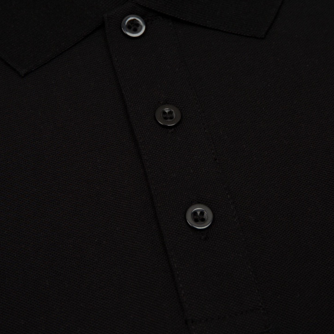 Moncler Luxus Polohemd für Herren mit ikonischem Logo, atmungsaktiv & bequem