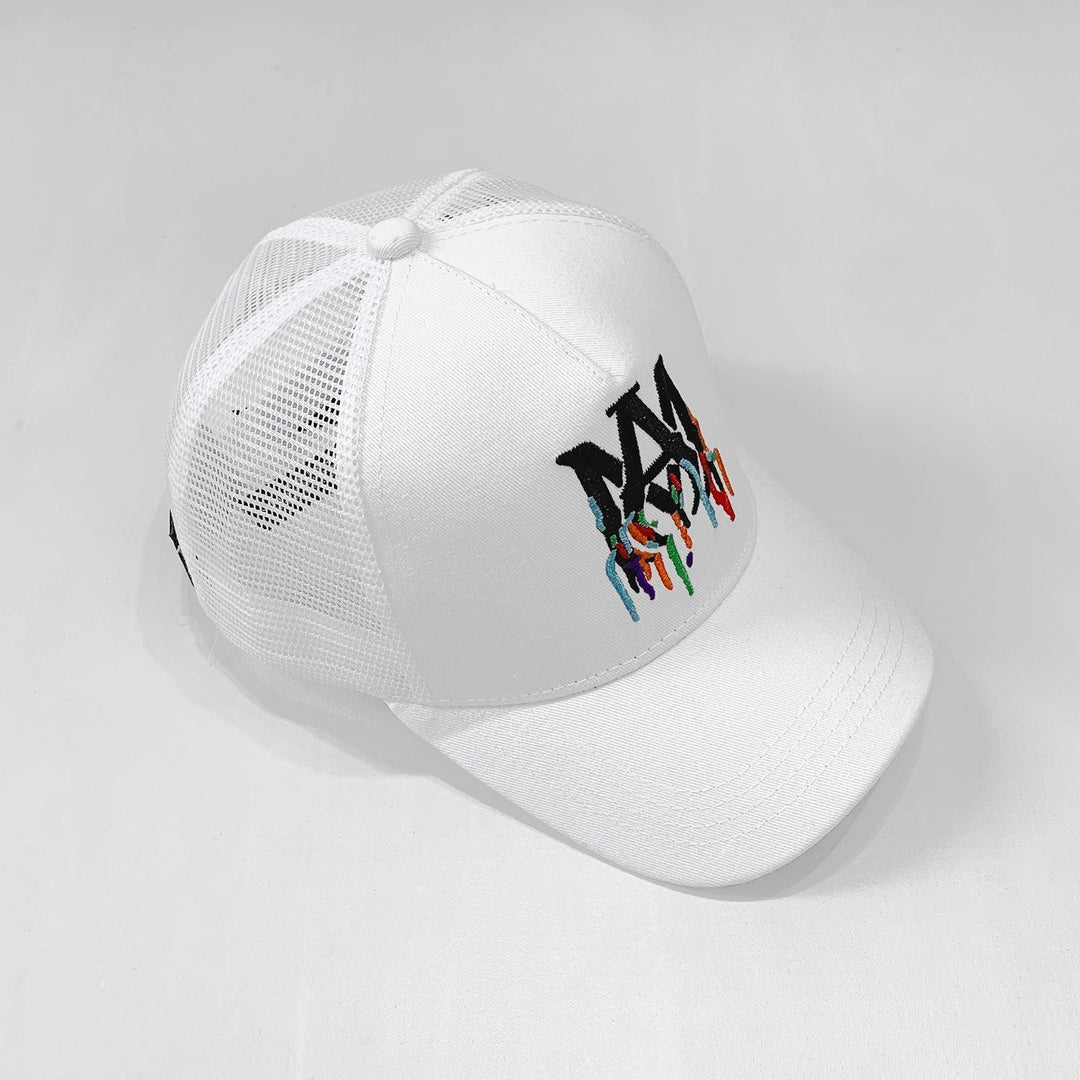 Amiri Designer Kappe Weiß – Luxuriöse Streetwear Mode Baseball Cap