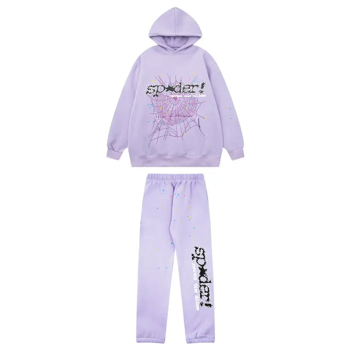 SP5DER Streetwear Trainingsanzug – Bequemer Designer-Style von Young Thug