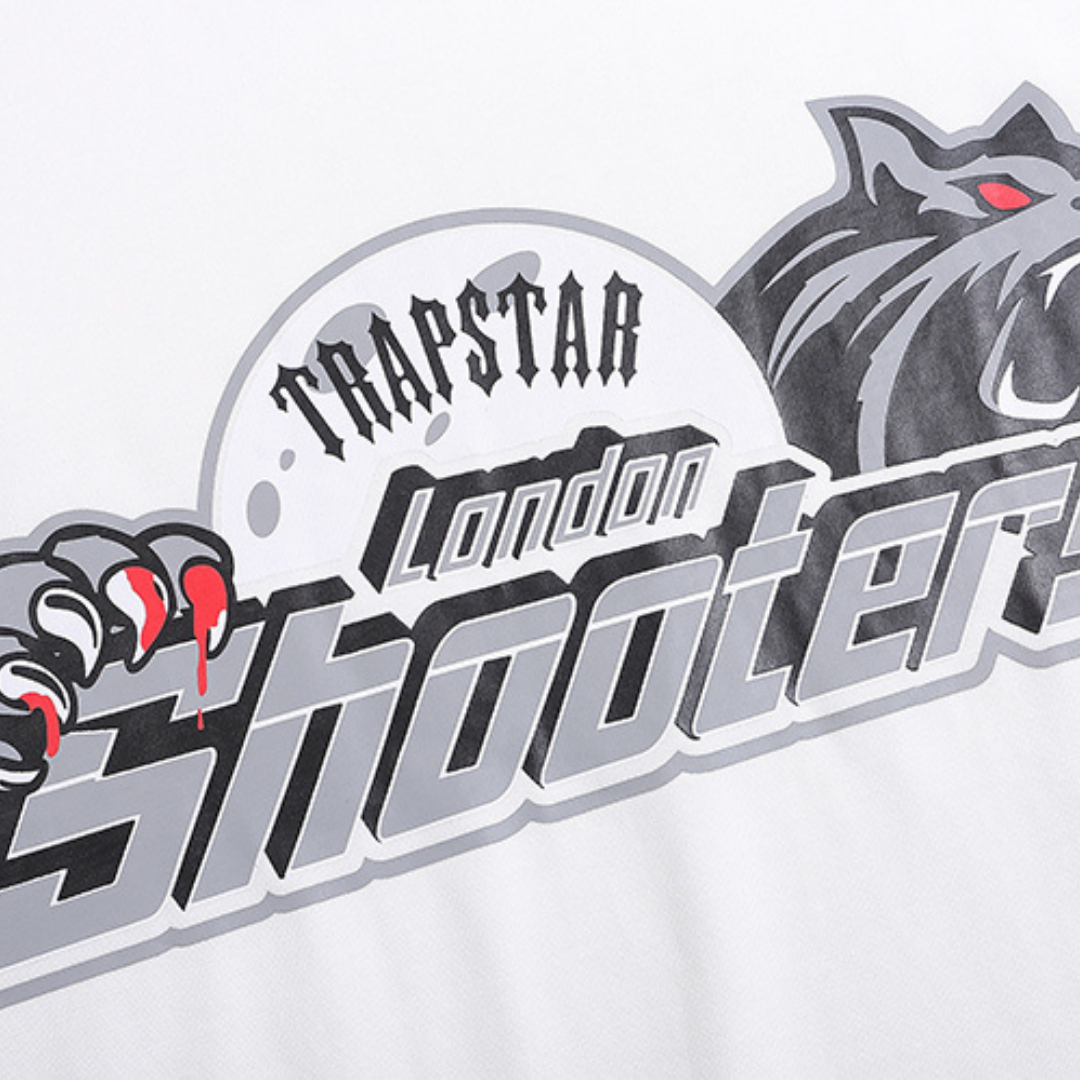 Trapstar London Shooters Blut T-Shirt Schwarz Herren Urban Streetwear