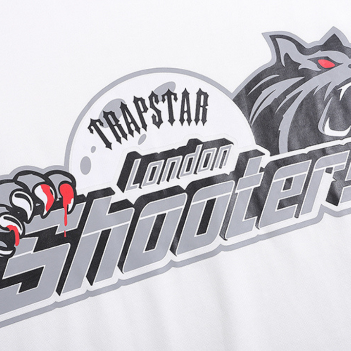 Trapstar London Shooters Blut T-Shirt Schwarz Herren Urban Streetwear