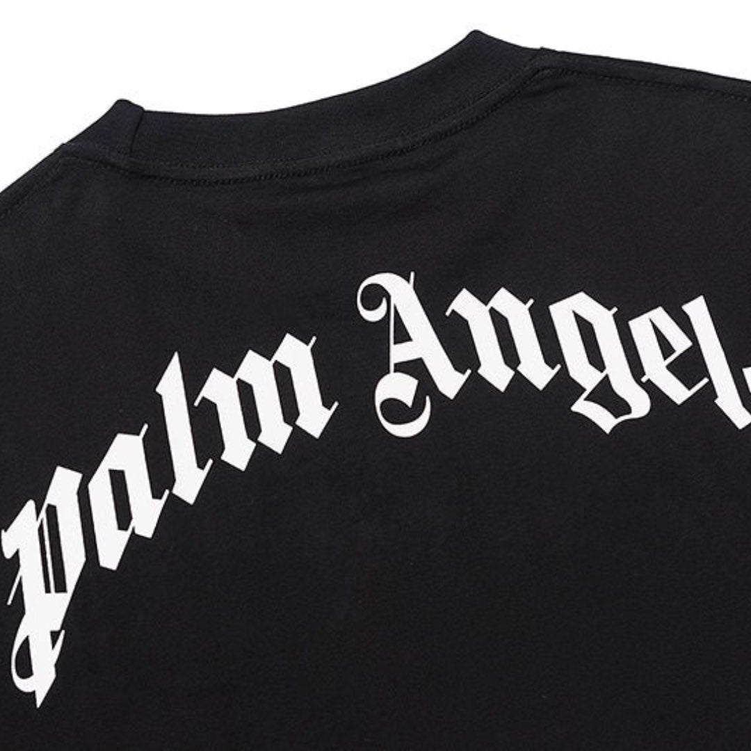 Palm Angels Monochromes Luxus T-Shirt Herren – Stylisch, Bequem, Exklusiv