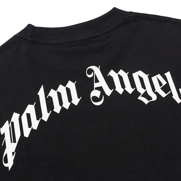 Palm Angels Monochromes Luxus T-Shirt Herren – Stylisch, Bequem, Exklusiv