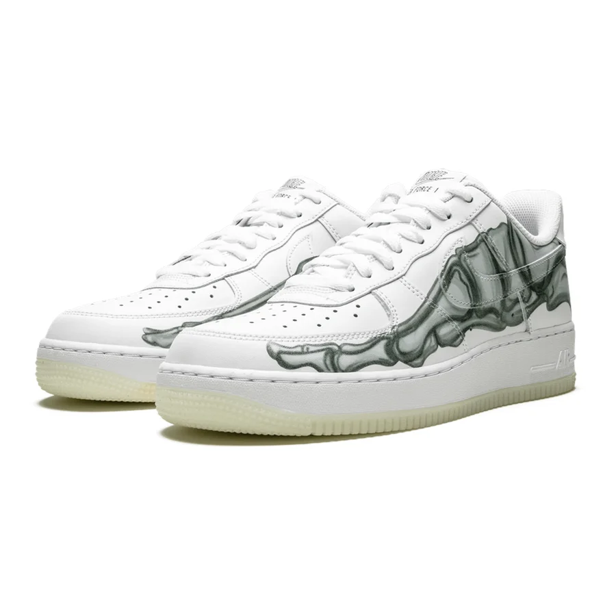 Nike Air Force 1 '07 Skeleton QS Halloween Edition Leuchtsohle Sneaker