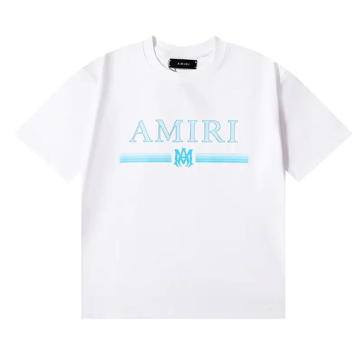 Amiri Herren Luxus T-Shirt mit Logo Bar – Designer Streetwear Baumwolle